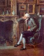 Henri Pierre Danloux Baron de Besenval in his Salon de Compagnie Sweden oil painting artist